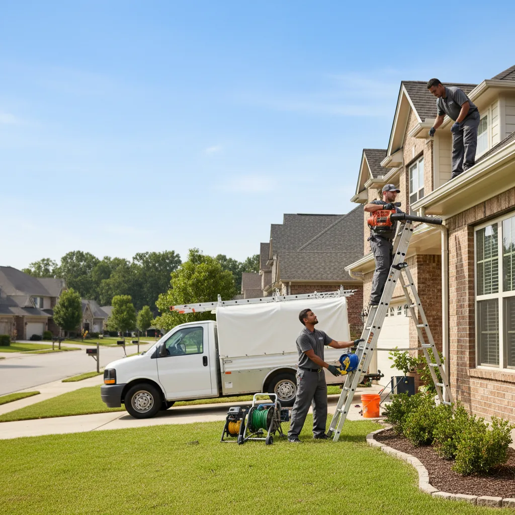 Home Gutter Service in Buna, TX near me